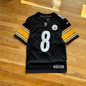 Pittsburgh Steelers #8 Kenny Pickett Jersey Size Small